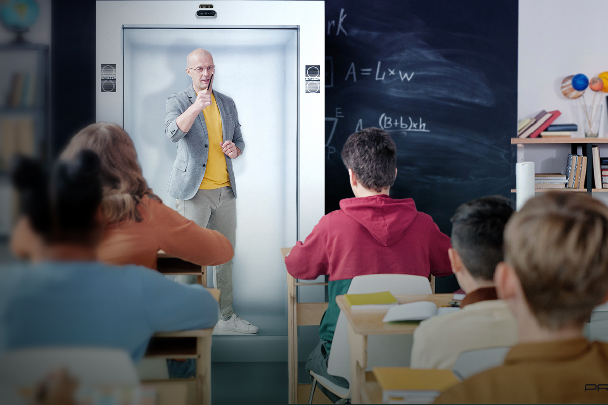 Proto Luma Realistic Hologram Device for Education