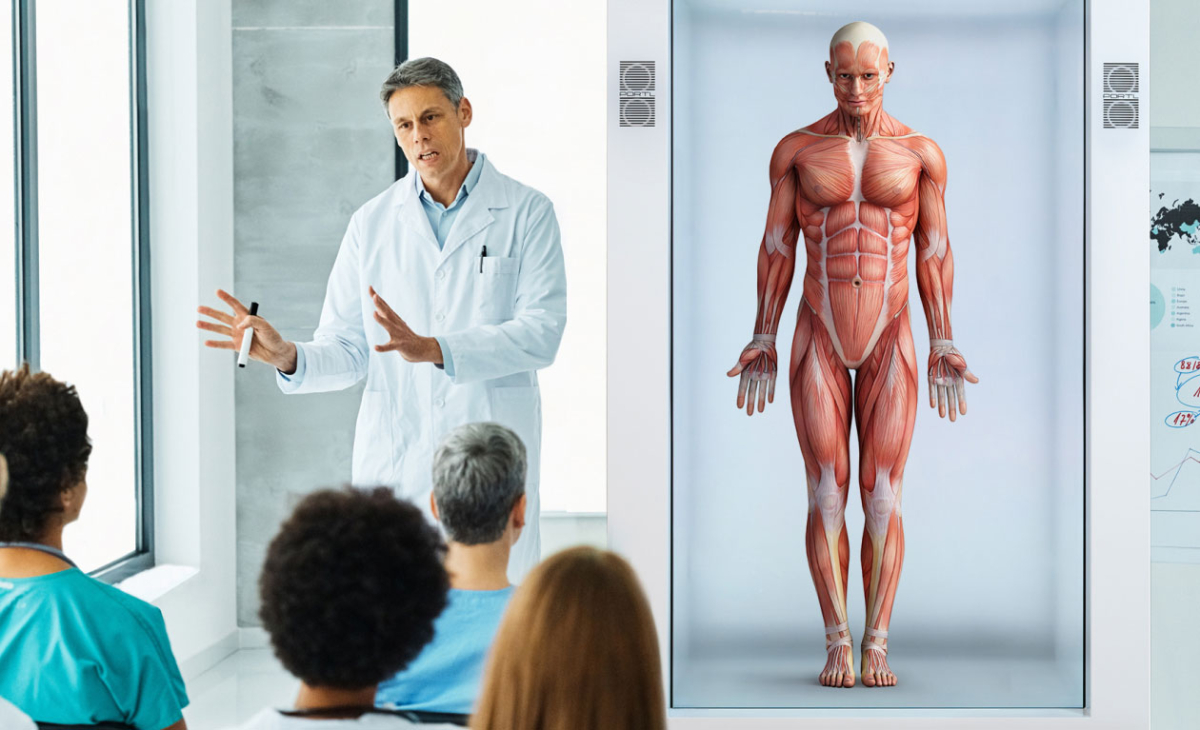 Proto Luma Realistic Hologram Device for Healthcare