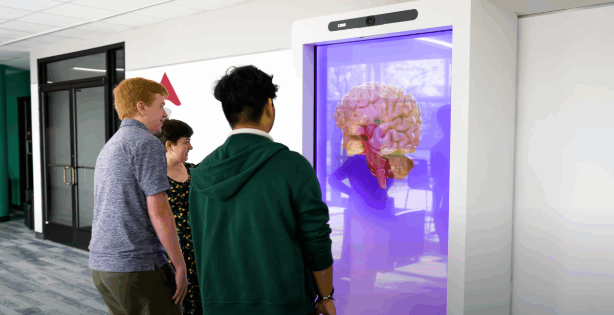 Live Hologram Boxes for Universities