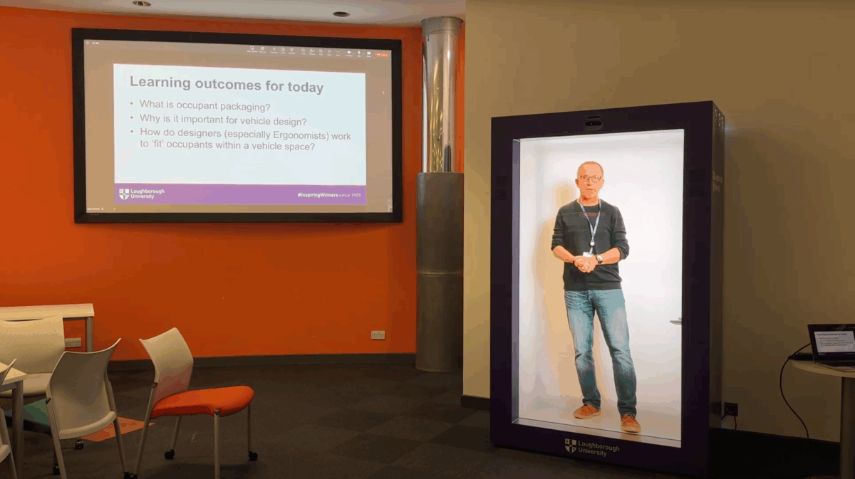 Live Hologram Lectures